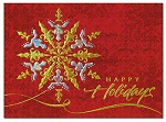 Sparkling Snowflake - Christmas Cards
