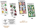 Holly-Jolly Christmas and Holiday Stickers