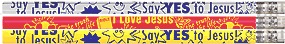 Say Yes to Jesus - Church and Christian Pencils