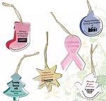 Full Color Christmas Ornaments with Seeded Paper
