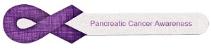 Pancreatic Cancer Awareness Month Ribbon