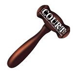 Election Campaigns - Full Color Gavel Shaped Emery Boards