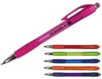 Promotional Customized Pens - Mardi Gras Grip Pen