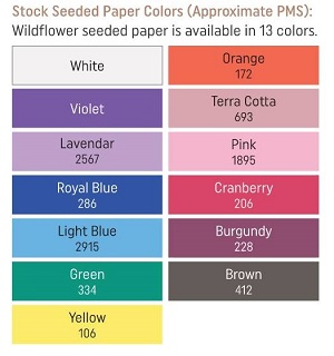 Seeded Paper Colors