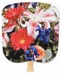 Custom Printed Scenic Hand Fans - Stock Designs available