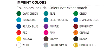 Large Bowl Scraper Imprint Colors