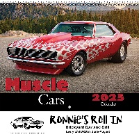 Muscle Cars Calendar Cover