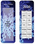 Holiday Snowflakes Bookmark with Custom Imprint