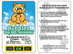 Medical Office Giveaways - Baby Bath Thermometer Cards