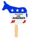 Political Campaign Hand Fans | Stock Design