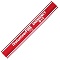 Red Nylon Reflective Snap Wristbands