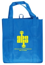 Royal Blue Grocery Tote Bag