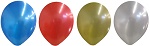 11 Inch Metallic Color Latex Balloons