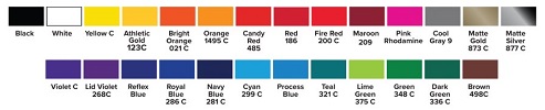 Pet Safe Flyer Standard Imprint Colors