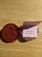 Moonlight Pomegranate Scent Luffa Soap Package